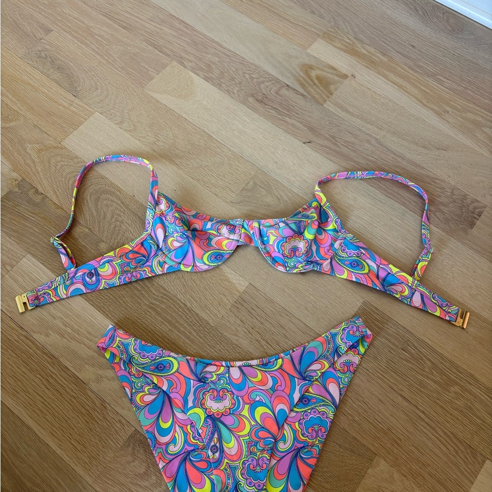 Kulani Kinis Multicolor Swirl Bikini